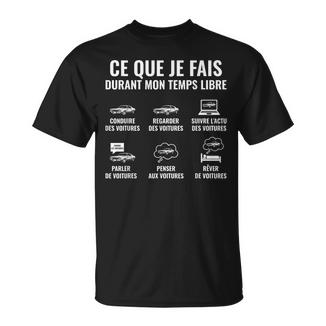 Ce Que Je Fais Mécanicien Humouroiture Drôle Mécanique T-Shirt - Cadeauxyz