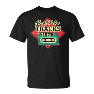 Cumpleaños 1979 Cumpleaños 1979 Hombre 1979 Año 1979 Camiseta unisex - Regaloses