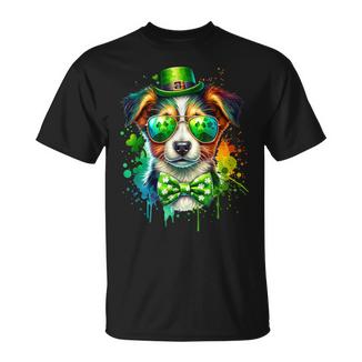 Día Dean Patricio Perro Irlandés Irlanda Colores Camiseta unisex - Regaloses