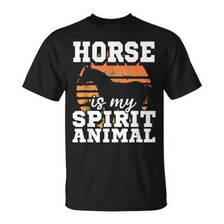 El Caballo Es Mi Animal Espiritual Camiseta unisex - Regaloses