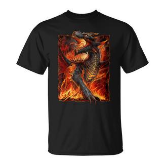 Espiral Original Draconis Dragón Gótico Camiseta unisex - Regaloses