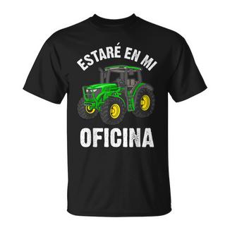 Estaré En Mi Oficina Tractor Agricultor Granjero Tractores Camiseta unisex - Regaloses