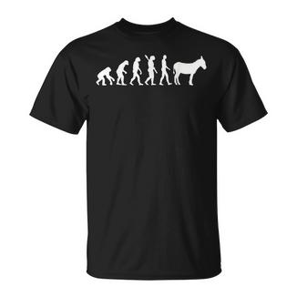 Evolución Burro Camiseta unisex - Regaloses