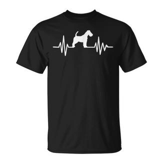 Frecuencia Fox Terrier Camiseta unisex - Regaloses