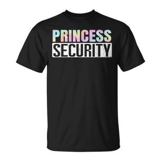 Halloween Mom Dad Daughter Adult Costume Princess Security T-Shirt - Thegiftio UK