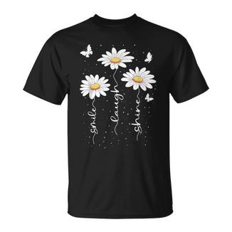 Inspiration Des Fleurs D'été Floral Flower Daisy Daisies T-Shirt - Cadeauxyz