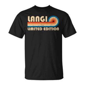 Langi Retro 70S 80Sunsettripe Camiseta unisex - Regaloses