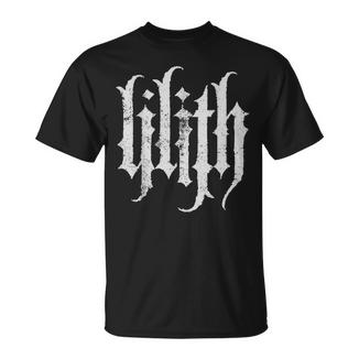Lilith Wicca Gothic Alt Estética Occulto Diosa Brujería Camiseta unisex - Regaloses