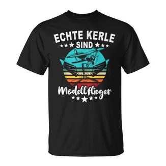Modellfliegen Modellflug Piloten Modellbauer Modellflieger T-Shirt - Geschenkecke