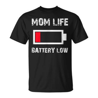 Mom Life Batería Baja Camiseta unisex - Regaloses