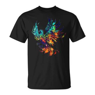 Pájaro Mítico Fénix Renacido Fénix Firebird Camiseta unisex - Regaloses