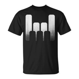 Piano Pianist Keys Tecladointetizador Jugador Clef Regalo Camiseta unisex - Regaloses