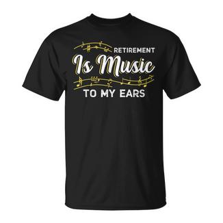 Profesor De Música Jubilación Divertido Músico Jubilado Camiseta unisex - Regaloses