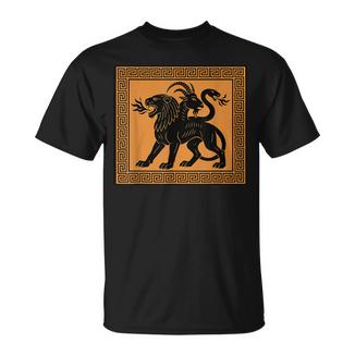 Quimera Leyenda Mitología Griega Arte Antiguo Historia Mitos Camiseta unisex - Regaloses