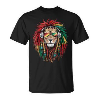 Rasta Reggae León De Judá Rastafari Raíces Orgullo Jamaicano Camiseta unisex - Regaloses