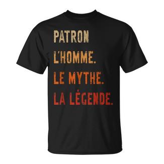 Regalo Colegas Trabajo Patrón Hombre El Mito La Leyenda Camiseta unisex - Regaloses