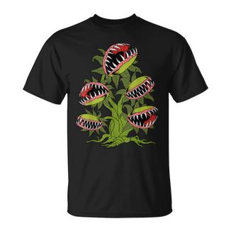 Venus Fly Trap Camisa Hombre Monstruo Carnívoro Plantas Camiseta unisex - Regaloses
