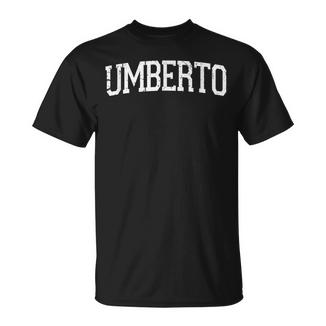 Vintage Personalisierter Name Classic Umberto T-Shirt - Geschenkecke