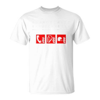 Brandschutztraining Brandschutzbeamter T-Shirt - Geschenkecke