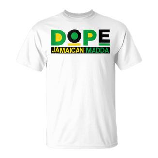 Es Patrióticas Jamaica Pride Dope Jamaica Mada Jamaica In Mangas Camiseta unisex - Regaloses