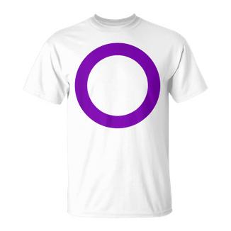 Hermafroditaímbolo De Bandera Lgbtq Intersex Camiseta unisex - Regaloses
