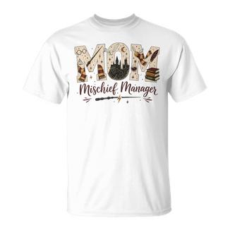 Mom Mischief Manager Spooky Witch Trick Or Treat Halloween T-Shirt - Thegiftio UK